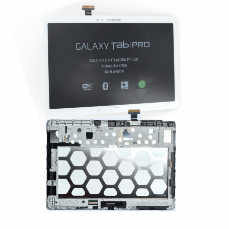 Screen Samsung Galaxy Tab Pro SM-T520 White + Frame (Service Pack)