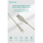 Ecological Straw Cable Set - Devia Smart Series - 30 PCS - White