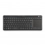 Clavier Sans Fil 2.4 GHz Multimédia à Pavé Tactile Français AZERTY -  NGS - Noir