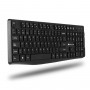 2.4 GHz Wireless Multimedia Mouse and Keyboard Set French AZERTY - Black - NGS