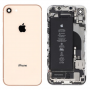 Back Cover Housing iPhone 8 Gold - Charging Connector + Battery (Original Dismantled) Grade A