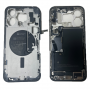 Back Cover Housing iPhone 15 Pro Max without Back Glass Titanium Blue + Battery (Original Dismantled) Grade A