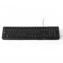 French AZERTY Wired Multimedia Mouse and Keyboard Set - NGS - Black