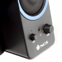 NGS GSX-200 Speaker With USB Keys - 20 W - Black and Blue