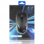 Wired USB Mouse 7200 DPI with LED Lighting - Black - NGS