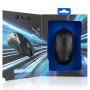 Wired USB Mouse 7200 DPI with LED Lighting - Black - NGS