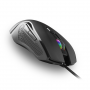 Wired USB Mouse 7200 DPI with LED Lighting - Black - NGS