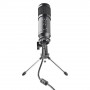 USB Wired Voice Microphone - Black - NGS