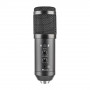 USB Wired Voice Microphone - Black - NGS