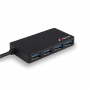 USB 3.0 Hub with 4 Ports - Black - NGS (IHUB 3.0)