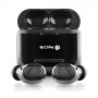 Écouteurs Bluetooth NGS Artica Duo Black, 2 Paires Intra-Auriculaires - Noir