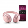 Casque Sans Fil NGS Artica Greed Pink Avec Microphone - Rose