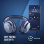 Casque Sans Fil NGS Artica Greed Bleu Avec Microphone - Bleu