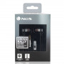 NGS Cross Rally Silver Hands-Free Kit Earphones, 3.5mm Jack - 1.2 M - Silver