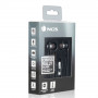 NGS Cross Rally Silver Hands-Free Kit Earphones, 3.5mm Jack - 1.2 M - Silver