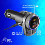 NGS Spark BT Hero Bluetooth FM Transmitter for Car with LCD Screen - Black