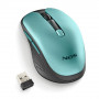 Souris Sans Fils NGS Evo Rust Ice Rechargeable Avec Boutons Silencieux - Bleu Vert