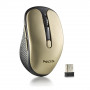 Souris Sans Fils NGS Evo Rust Gold Rechargeable Avec Boutons Silencieux - Dorée