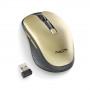 Wireless Mouse NGS Evo Rust Gold Rechargeable with Silent Buttons - Gold