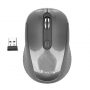 NGS Haze Grey 2.4 GHZ Wireless Optical Mouse with Nano Receiver - 800/1600 DPI - Grey