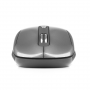 NGS Haze Grey 2.4 GHZ Wireless Optical Mouse with Nano Receiver - 800/1600 DPI - Grey