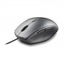 NGS Moth Gray Wired Ergonomic Mouse with Silent Buttons - USB/Type C - Gray