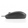 NGS Flame Wired Optical Mouse 1000 DPI Standard Size - Black