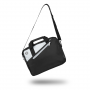 Monray NGS Ginger Black 14 Laptop Bag with an External Pocket - Black