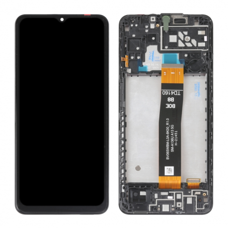 Screen Samsung Galaxy A04s (A047) Black + Frame (Original Pack)