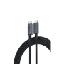 Fully Functional USB4.0 Cable - Devia Extreme Speed Series - 240W PD 40G BPS 8K 60Hz 1M - Black