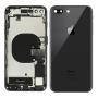 Back Cover Housing iPhone 8 Plus Black - Charging Connector (Original Dismantled) Grade B