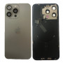 Rear Glass Cover iPhone 15 Pro Max Titanium Natural (Original Dismantled) - Grade A