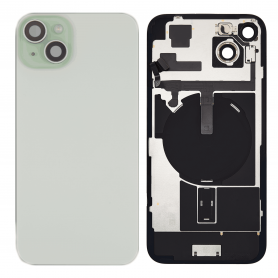 Vitre Cache Arrière iPhone 15 Plus Vert (Original Démonté) - Grade B