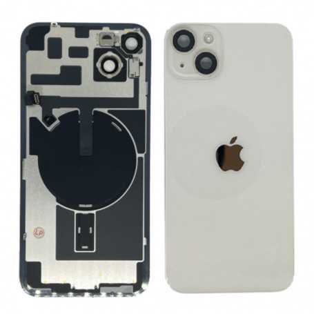 Rear Glass Cover for iPhone 15 Pro Titanium White (Original Dismantled) - Grade A