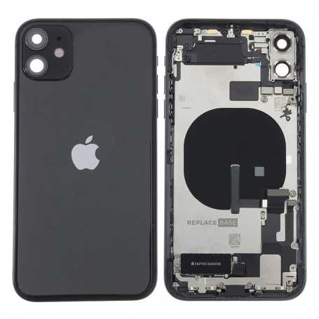 Back Cover Housing iPhone 11 Black - Charging Connector (Original Disassembled) Grade B