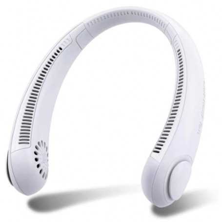 Portable Neck Hanging Ventilation, USB Rechargeable - White