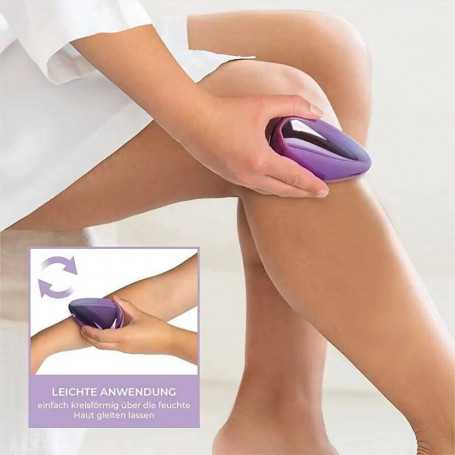 Manual Physical Hair Removal with Water Droplets for Smooth Skin - Black