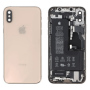 Back Cover Housing iPhone XS Gold - Charging Connector + Battery (Original Dismantled) - Grade A