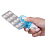 Portable Pill Box with Can Opener for Easy and Hygienic Medication Intake