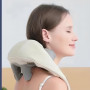 Multifunctional Massage Shawl, Shoulder and Neck Massager with Warm Compress and Kneading - Gray