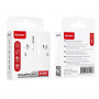 Hands-Free Kit Earphones 3.5mm Jack - D-power K6093 - White