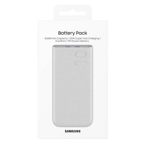 Samsung 10000mAh Power Bank - PD 25W - White