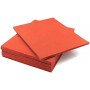 Tapis de Pressage en Silicone pour Machines à Plastifier de 0.5Cm - Rouge