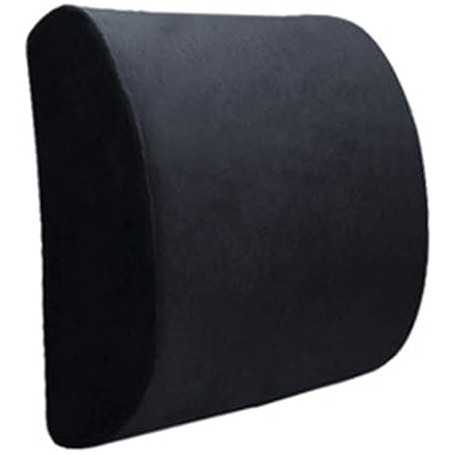 Multi-Use Lumbar Support Cushion - Black