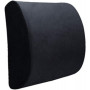 Multi-Use Lumbar Support Cushion - Black