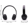 Casque Stéréo Bluetooth P47 - Noir