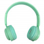 Casque Bluetooth Supra-Auriculaire Y08 Vert - Son de Qualité Supérieure | 69 Caractères