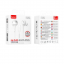 Type-C Hands-Free Kit Headphones - D-power K6036 - White