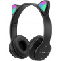 Helmet Stereo Bluetooth P47M with Earpiece Luminous - Black