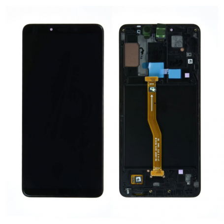 Screen Samsung Galaxy A9 2018 (A920F) Black Chassis (Service Pack) - GH82-18308A